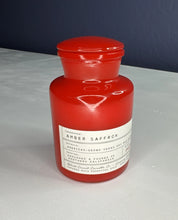 Load image into Gallery viewer, Leoben Company Amber Saffron Red 9 oz Candle
