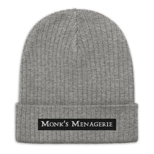 Load image into Gallery viewer, Ribbed knit beanie - Monk's Menagerie
