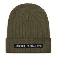 Load image into Gallery viewer, Ribbed knit beanie - Monk's Menagerie
